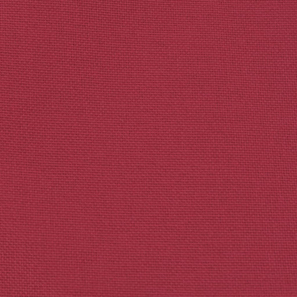 Clubsessel mit Hocker, Weinrot