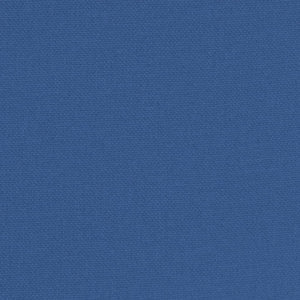Blauer Clubsessel mit Fußhocker