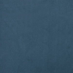 vidaXL Fauteuil club en velours bleu foncé