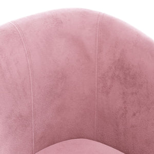 Fauteuil club vidaXL Rose Velours
