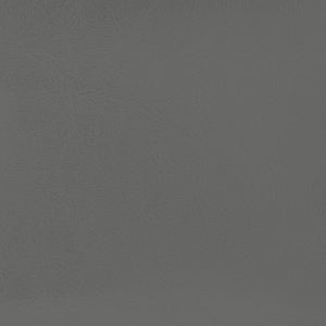 Clubsessel mit Hocker, Grau Kunstleder