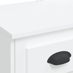 Schminktisch mit LED Beleuchtung Weiß 90cm