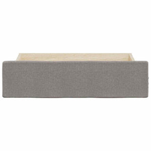 Bettschubladen 2er-Set Taupe