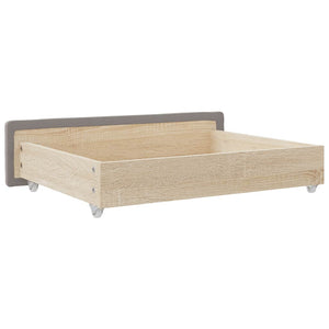 Bettschubladen 2er-Set Taupe