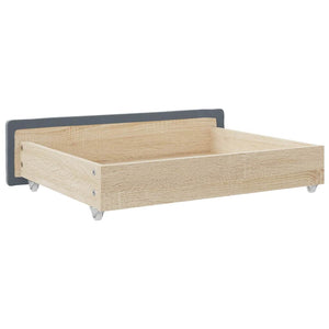 Bettschubladen Dunkelgrau 2er Set