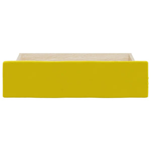 Gelbe Bettschubladen 2er-Set