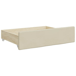 Bettschubladen 2er-Set Creme