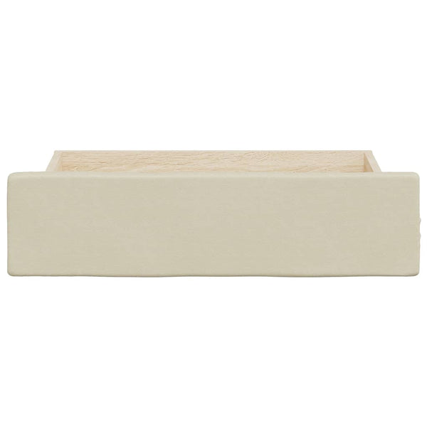 Bettschubladen 2er-Set Creme