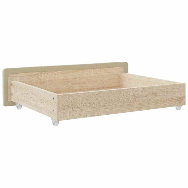 Bettschubladen 2er-Set Creme