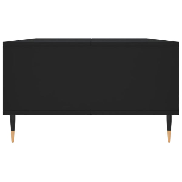Schwarzer Couchtisch 104x60 cm