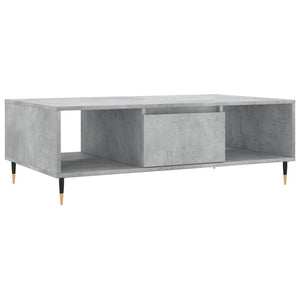 Betongrauer Couchtisch 104x60 cm