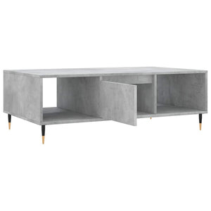 Betongrauer Couchtisch 104x60 cm