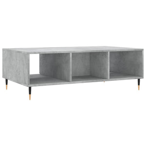 Betongrauer Couchtisch 104x60 cm