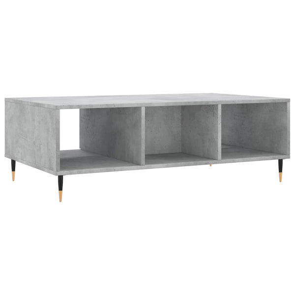 Betongrauer Couchtisch 104x60 cm