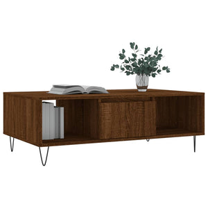 Couchtisch Braun Eichenoptik 104 cm