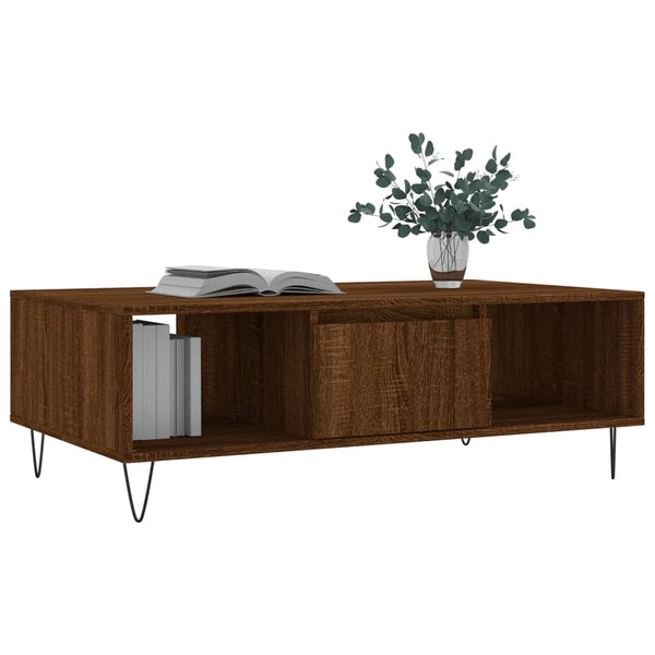 Couchtisch Braun Eichenoptik 104 cm