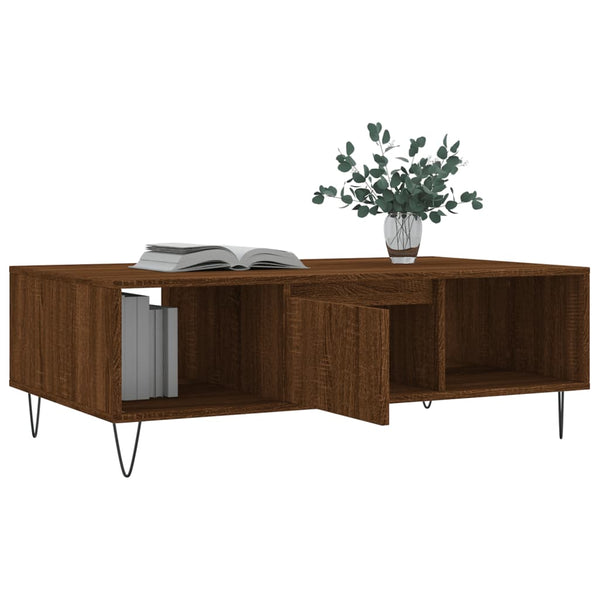 Couchtisch Braun Eichenoptik 104 cm