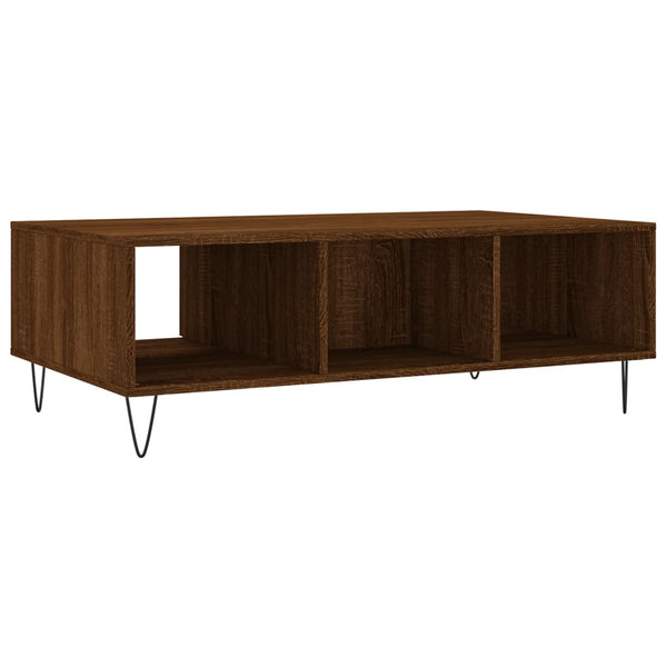 Couchtisch Braun Eichenoptik 104 cm