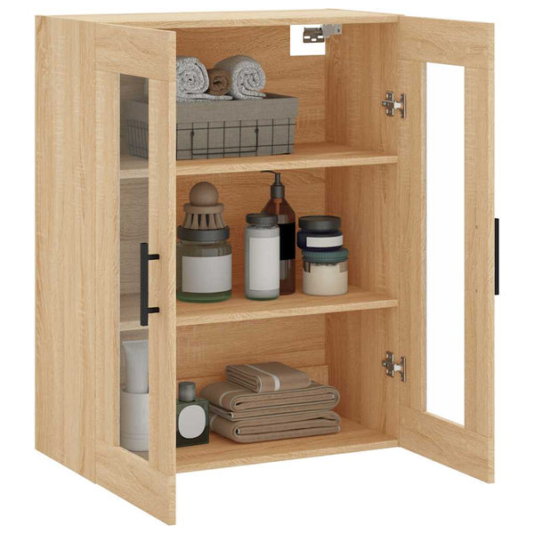 Wandschrank Sonoma Eiche 69,5x34x90 cm