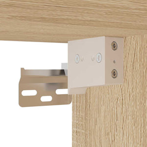 Wandschrank Sonoma Eiche 69,5x34x90 cm