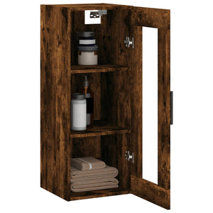 Wandschrank Räuchereiche 34,5x34x90 cm