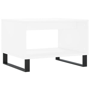 Weißer Couchtisch 60x50 cm