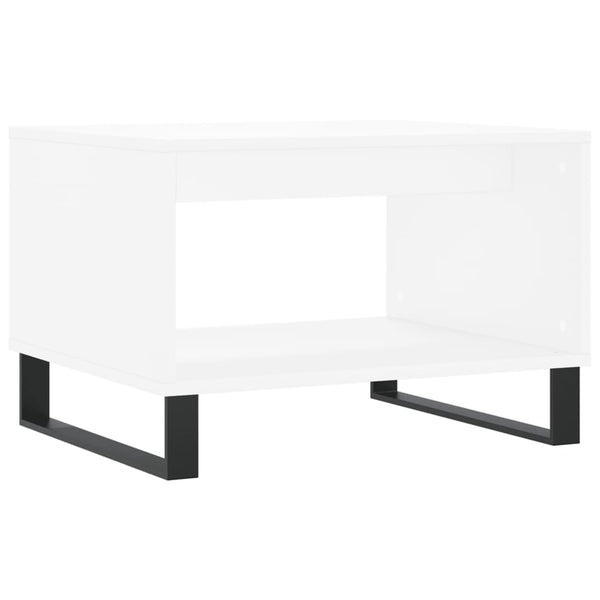 Weißer Couchtisch 60x50 cm