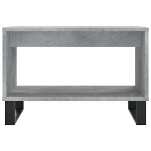 Betongrau Couchtisch 60x50 cm