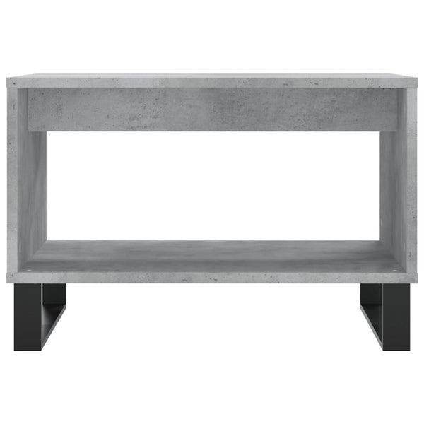 Betongrau Couchtisch 60x50 cm