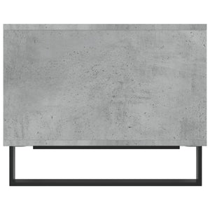 Betongrau Couchtisch 60x50 cm