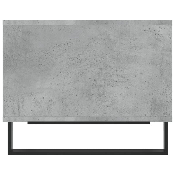 Betongrau Couchtisch 60x50 cm