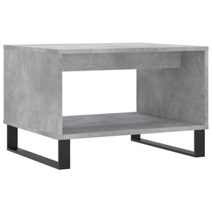 Betongrau Couchtisch 60x50 cm