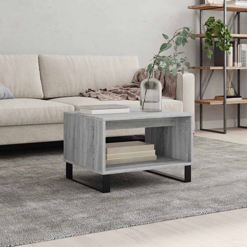 Couchtisch Grau Sonoma 60x50x40 cm