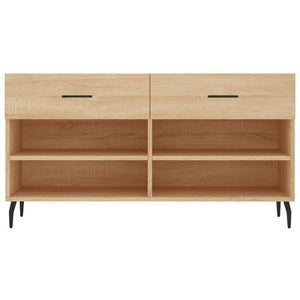 Schuhbank Sonoma Eiche 102x35x55 cm
