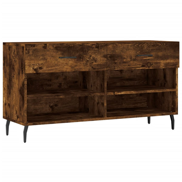 Schuhbank Räuchereiche 102 cm