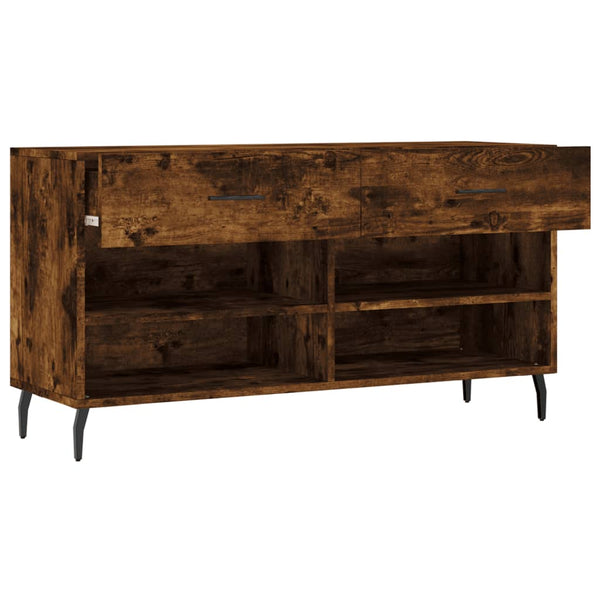 Schuhbank Räuchereiche 102 cm