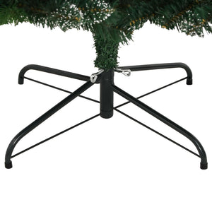 Künstlicher Weihnachtsbaum Klappbar 210cm mit Beeren