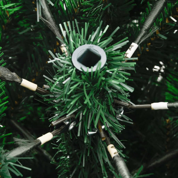 Künstlicher Weihnachtsbaum Klappbar 210cm mit Beeren