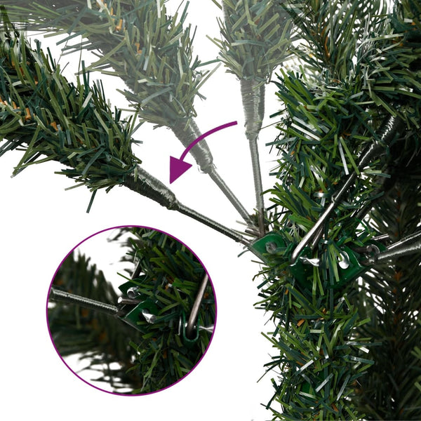 Beschneiter klappbarer Weihnachtsbaum, 150cm