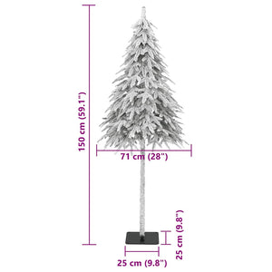Beschneiter künstlicher Weihnachtsbaum, 150 cm
