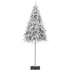 Beschneiter künstlicher Weihnachtsbaum, 210 cm
