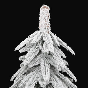 Beschneiter künstlicher Weihnachtsbaum, 210 cm