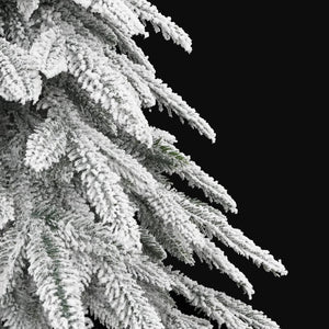 Beschneiter künstlicher Weihnachtsbaum, 210 cm