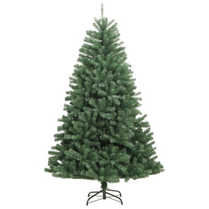 vidaXL Sapin de Noël artificiel pliable avec support Vert 120 cm