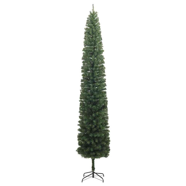 Schlanker Weihnachtsbaum mit Ständer 270cm
