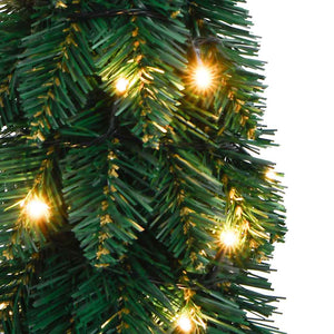 Künstlicher Weihnachtsbaum mit 45 LEDs - 90cm