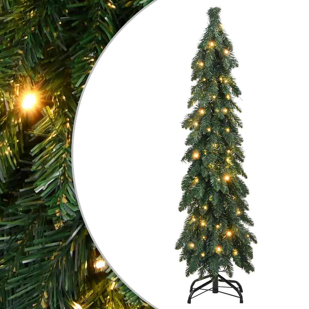 Künstlicher Weihnachtsbaum mit 60 LEDs - 120 cm