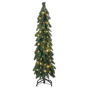 Künstlicher Weihnachtsbaum mit 60 LEDs - 120 cm