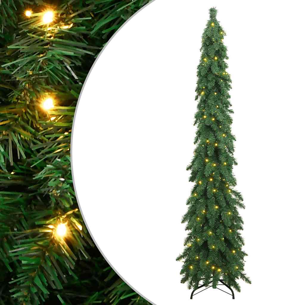 Künstlicher Weihnachtsbaum mit 100 LEDs, 180 cm