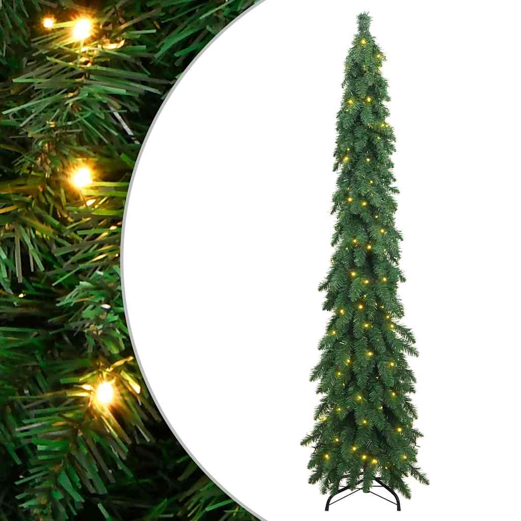 Künstlicher Weihnachtsbaum mit 130 LEDs, 210cm